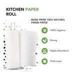 3 Ply Kitchen Tissue Paper Rolls -Pack Of 2